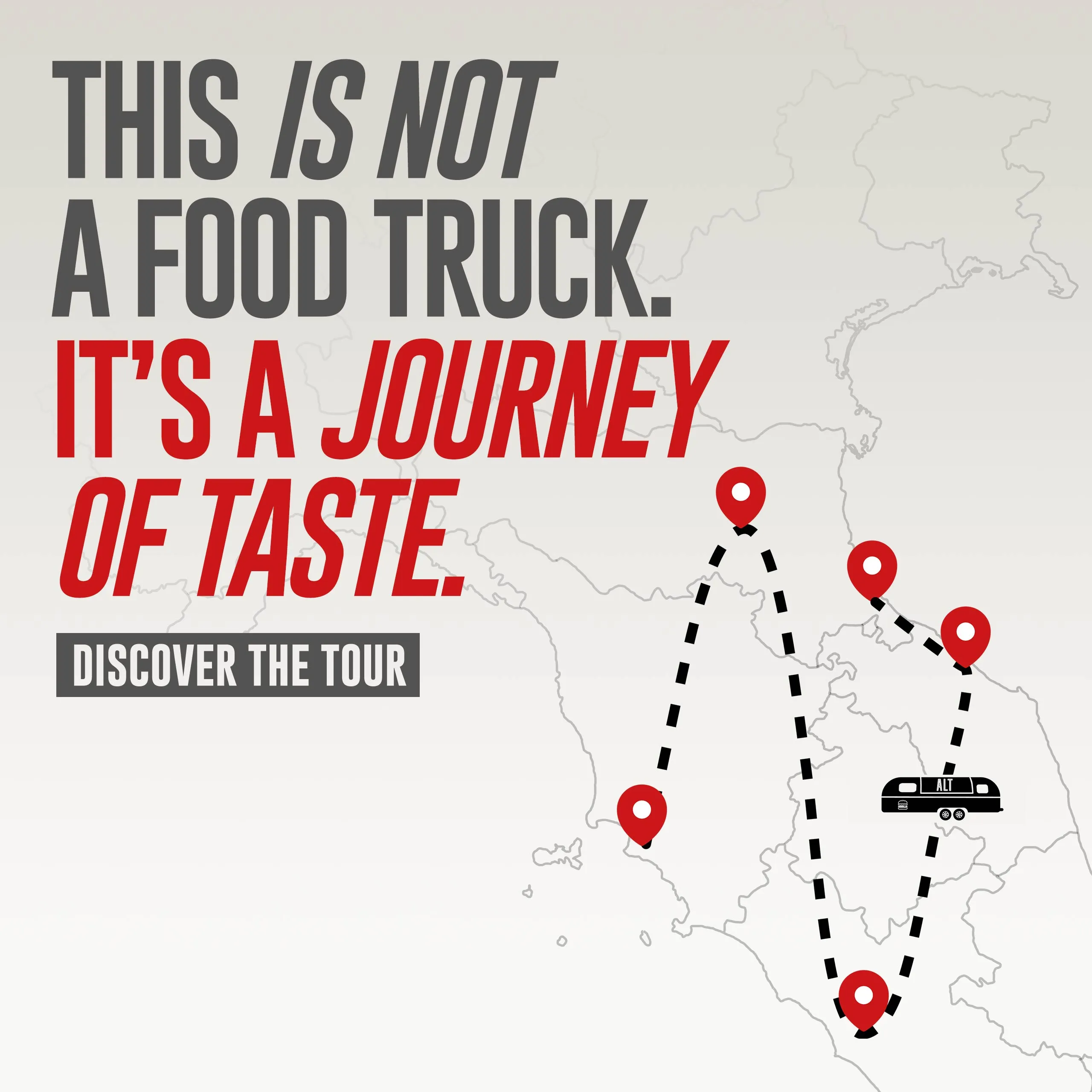 This is not a food truck. It's a journey of taste. - Discover the tour