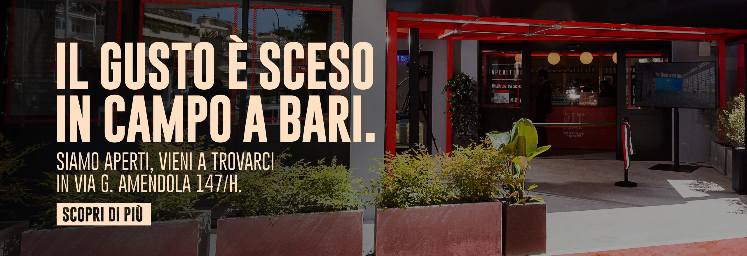 Stiamo per scendere in campo a Bari. - Ci vediamo il 26 novembre in via G. Amendola 147H - Bari.