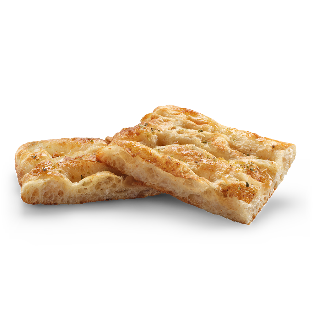 Focaccia bianca con olio e origano