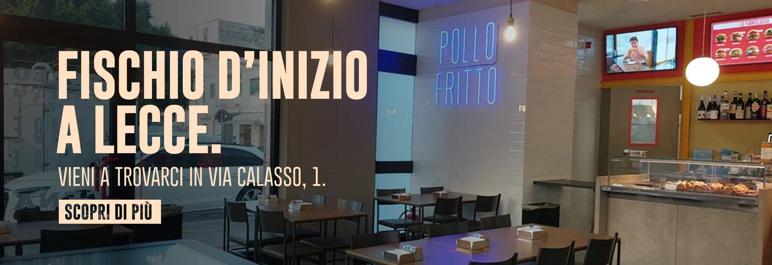 Fischio d'inizio a Lecce. - Vieni a trovarci in via Calasso, 1. - Scopri di più