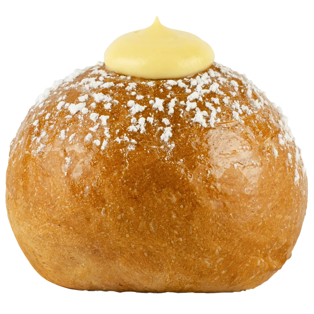 Brioche nuvola con crema