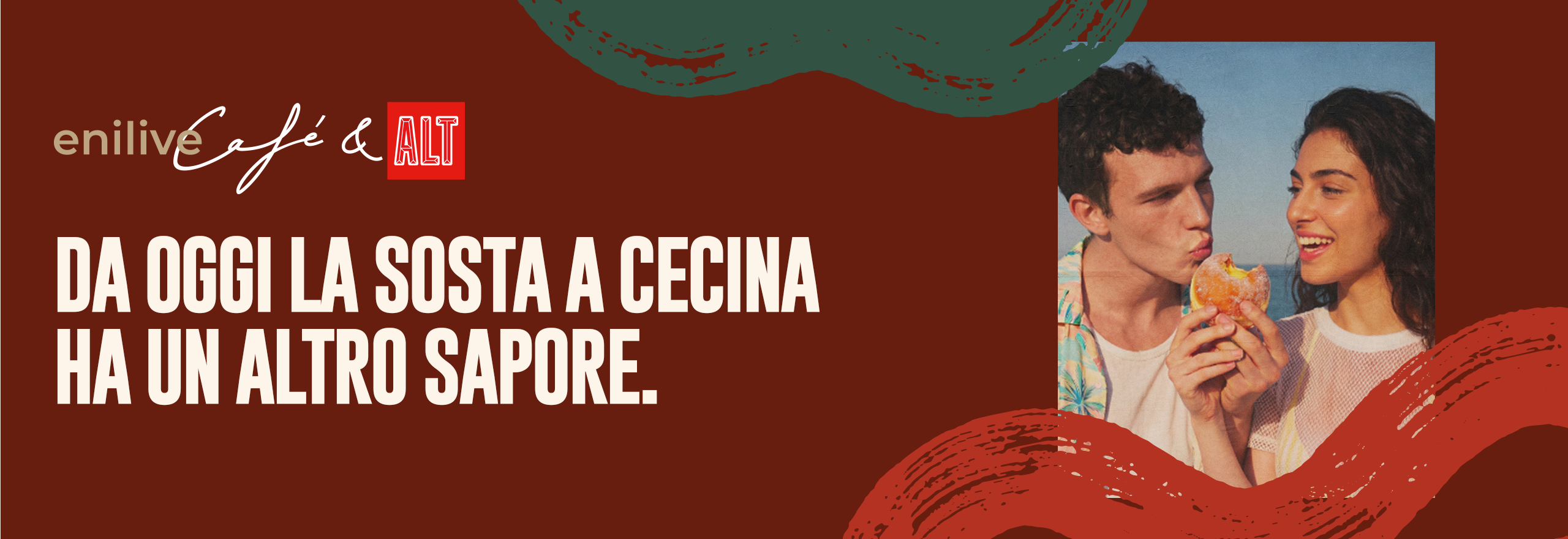 Enilive Cafè & ALT - Da oggi la sosta a Cecina ha un altro sapore.