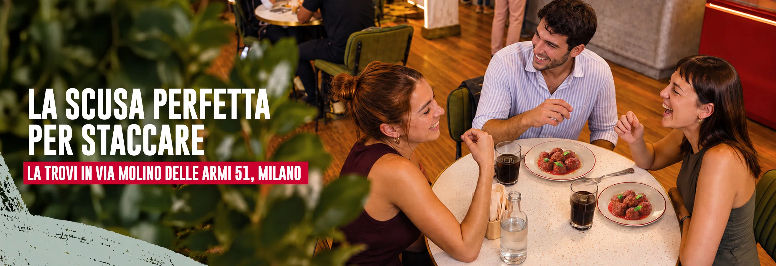La scusa perfetta per staccare - La trovi in Via Molino delle Armi 51, Milano